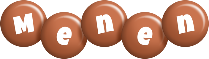 Menen candy-brown logo