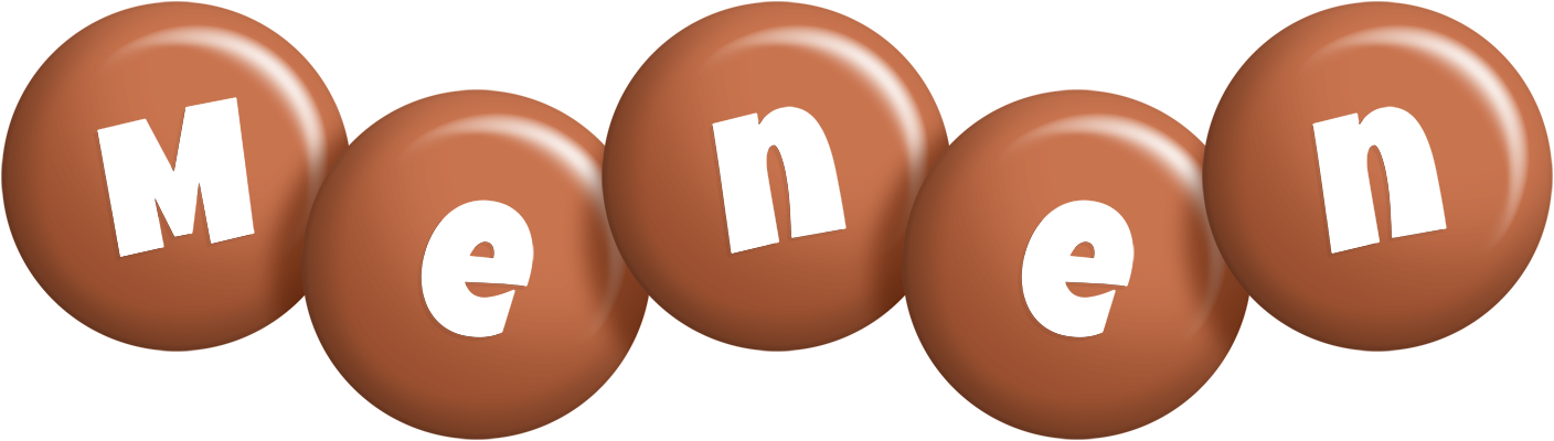 Menen candy-brown logo
