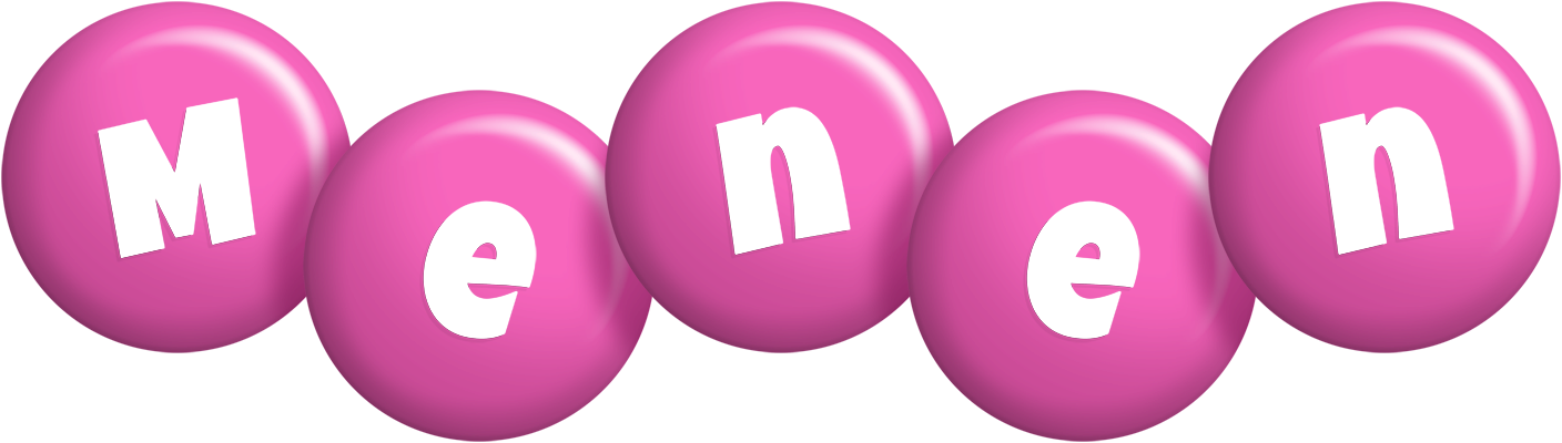 Menen candy-pink logo