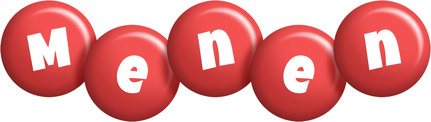 Menen candy-red logo