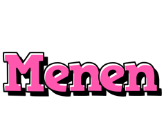 Menen girlish logo