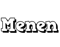 Menen snowing logo