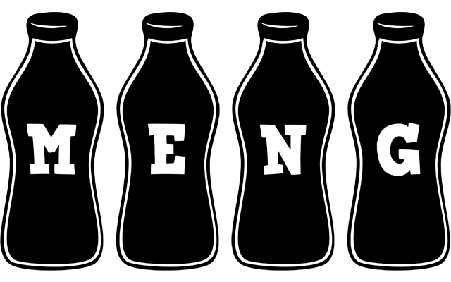 Meng bottle logo