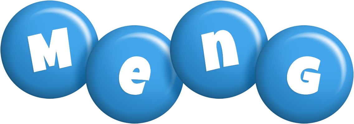 Meng candy-blue logo
