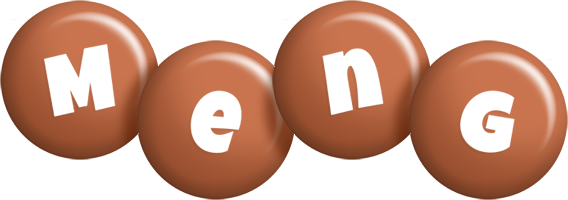 Meng candy-brown logo