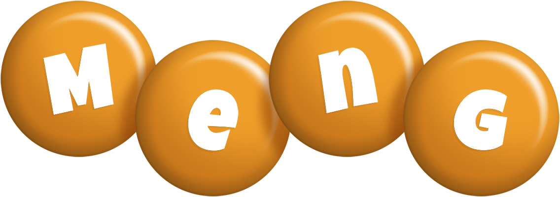 Meng candy-orange logo