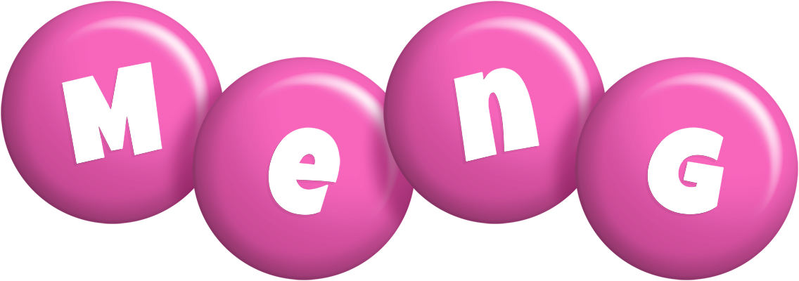 Meng candy-pink logo