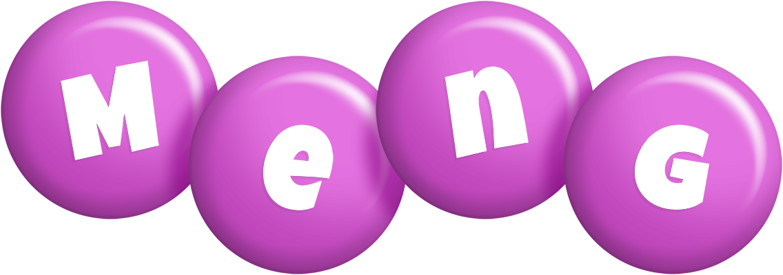 Meng candy-purple logo