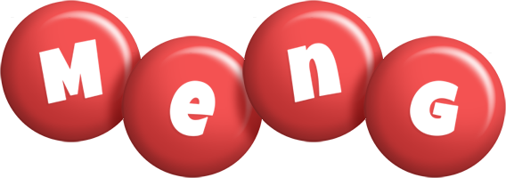 Meng candy-red logo