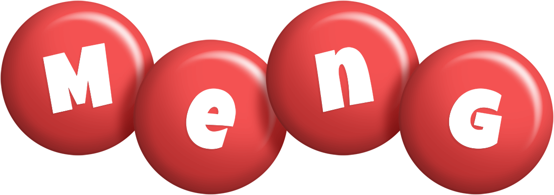 Meng candy-red logo
