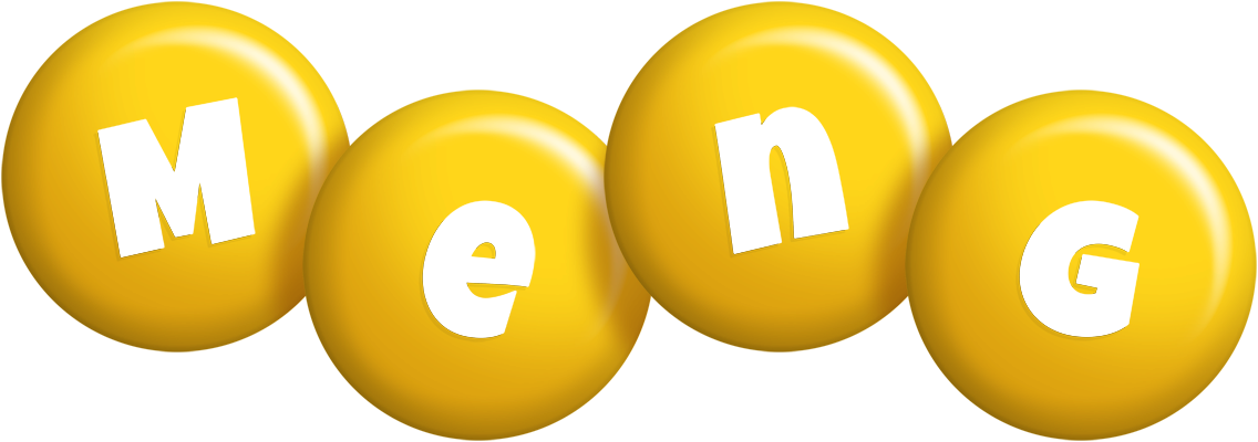 Meng candy-yellow logo