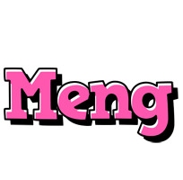 Meng girlish logo