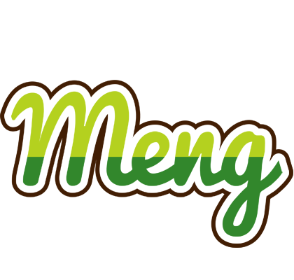 Meng golfing logo