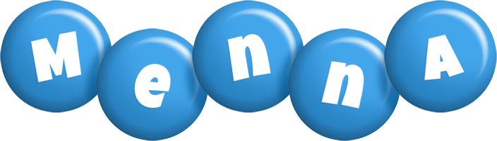 Menna candy-blue logo