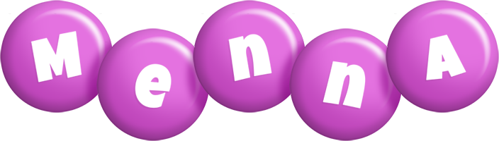 Menna candy-purple logo