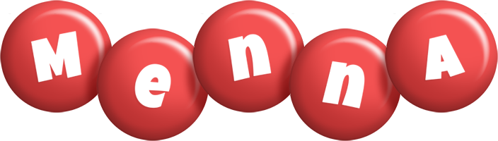Menna candy-red logo