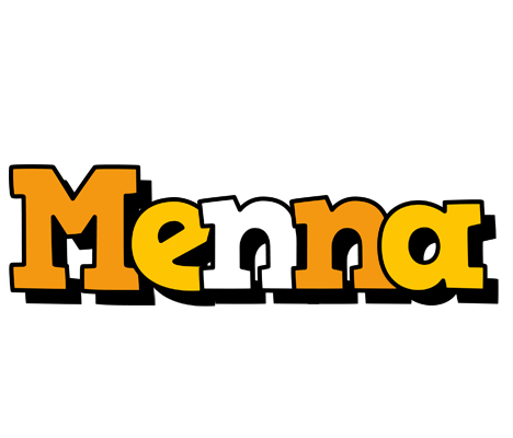 Menna cartoon logo