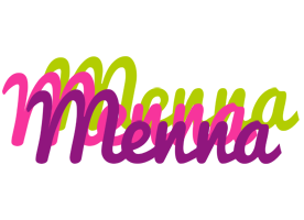 Menna flowers logo