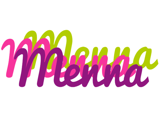 Menna flowers logo