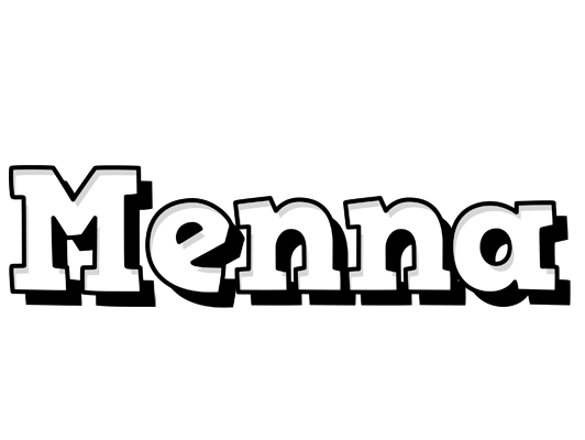 Menna snowing logo