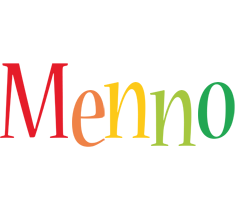 Menno birthday logo