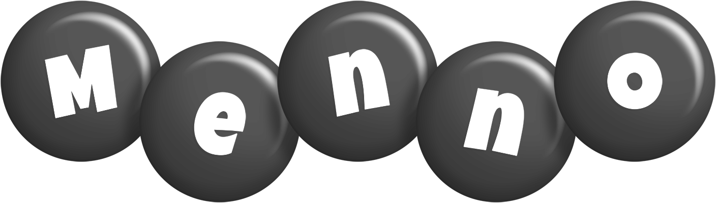 Menno candy-black logo