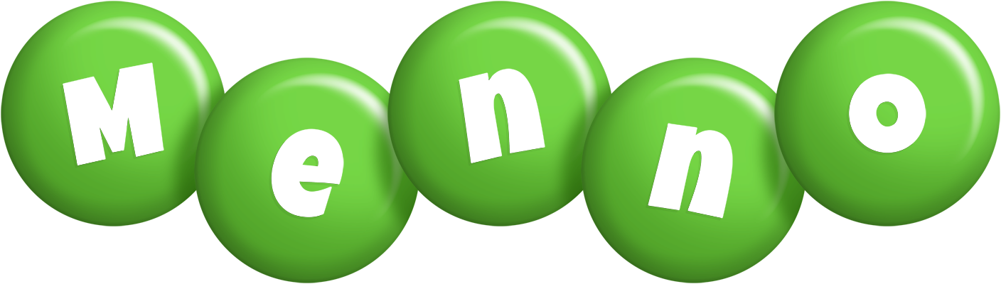 Menno candy-green logo