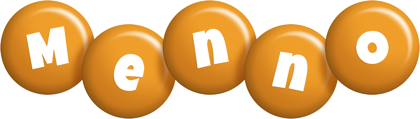 Menno candy-orange logo
