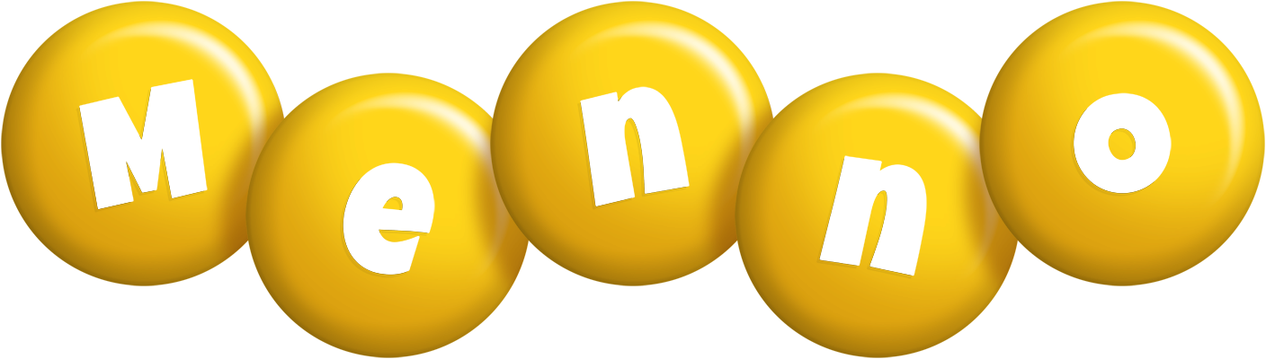Menno candy-yellow logo