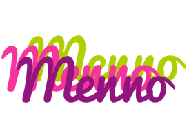 Menno flowers logo