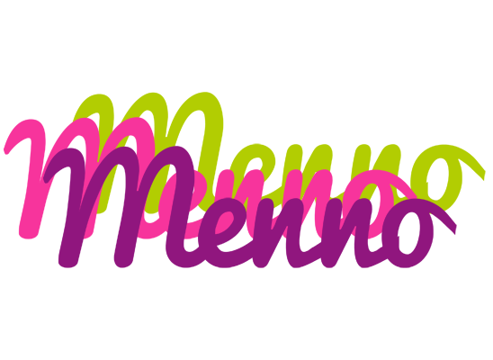 Menno flowers logo