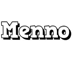 Menno snowing logo