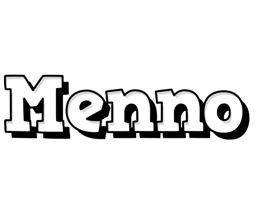 Menno snowing logo