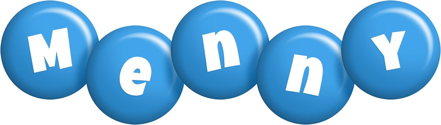 Menny candy-blue logo