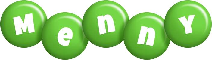 Menny candy-green logo