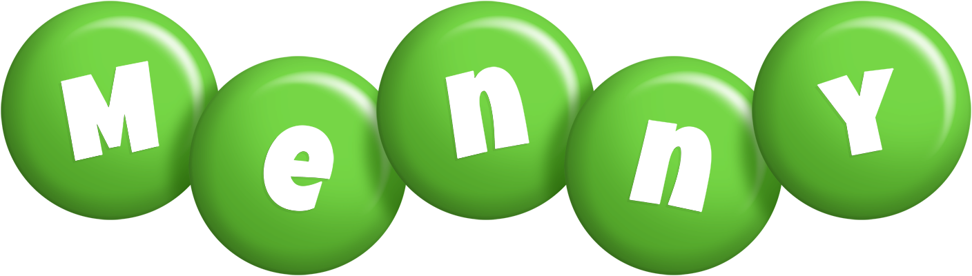 Menny candy-green logo