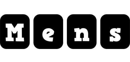 Mens box logo