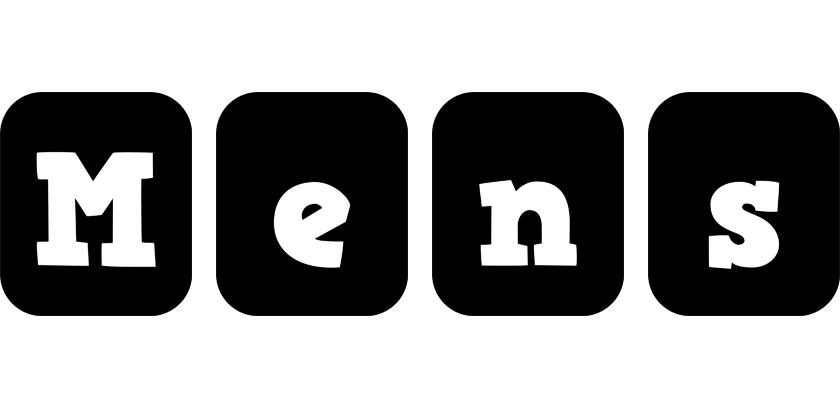 Mens box logo