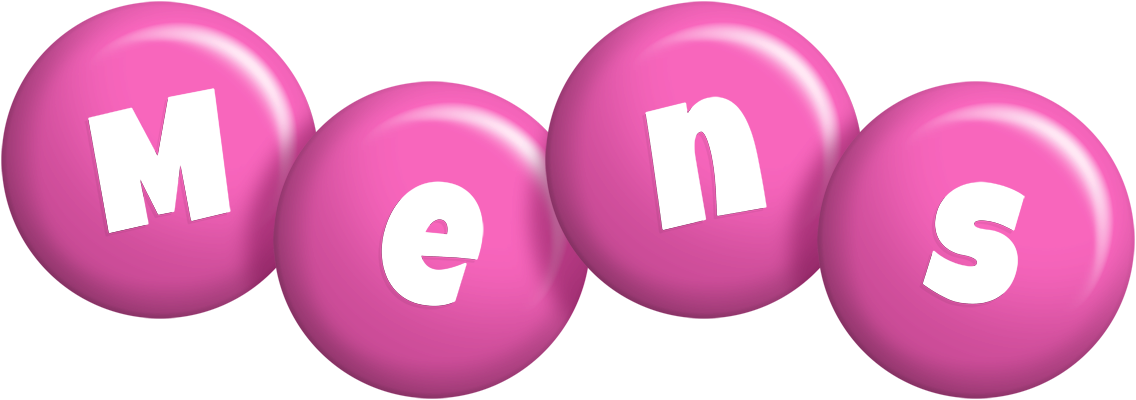 Mens candy-pink logo