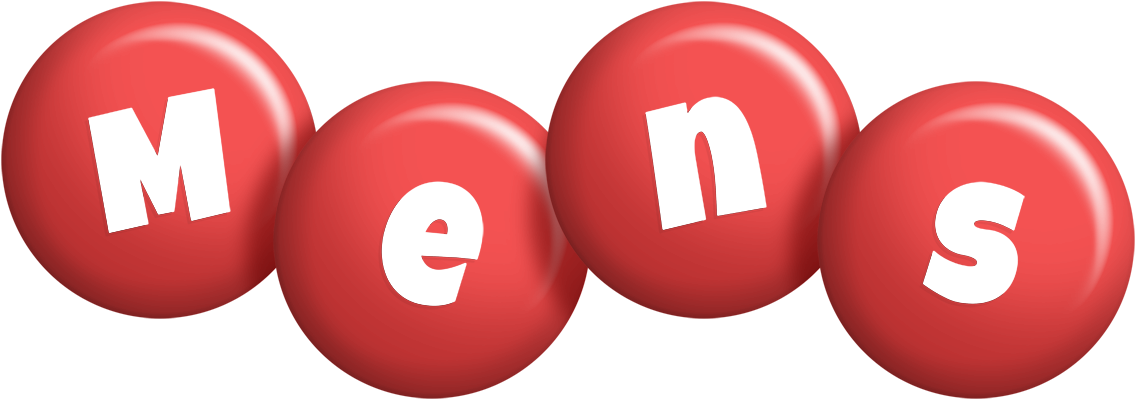Mens candy-red logo