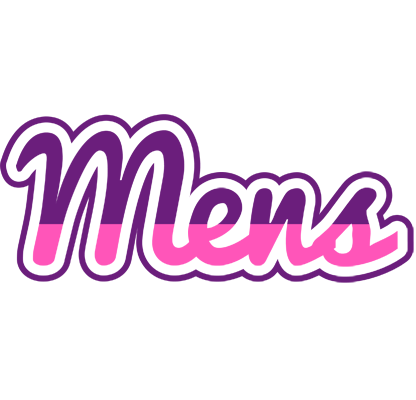 Mens cheerful logo