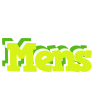 Mens citrus logo