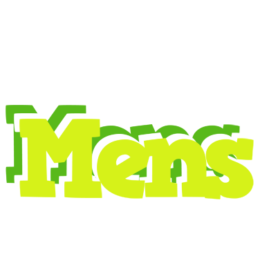 Mens citrus logo