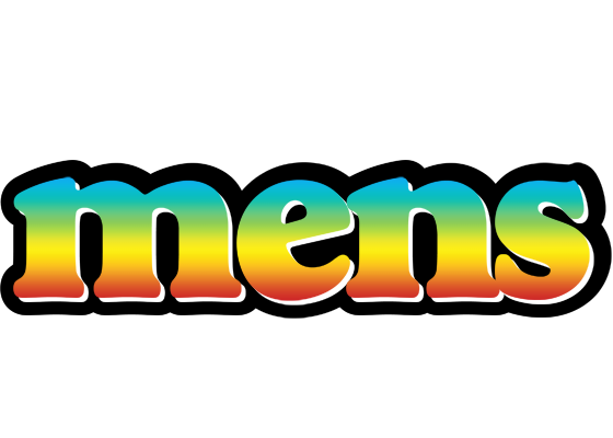 Mens color logo