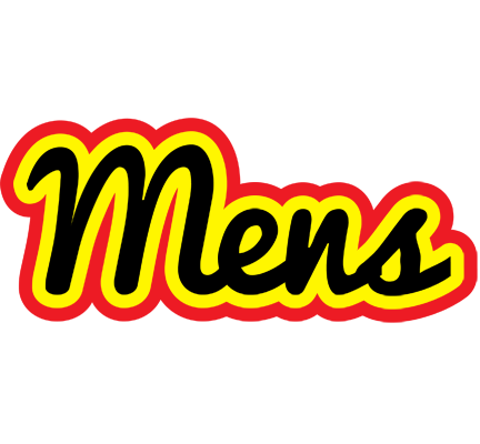 Mens flaming logo