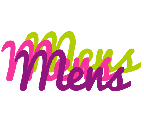 Mens flowers logo