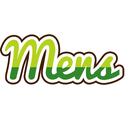 Mens golfing logo
