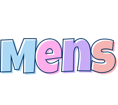 Mens pastel logo