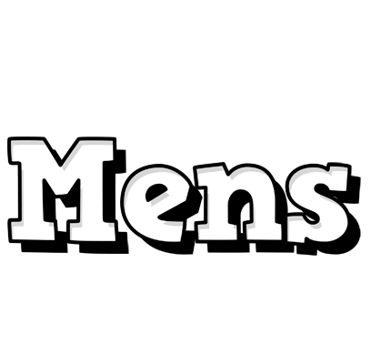 Mens snowing logo