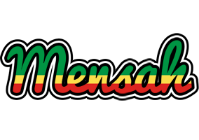 Mensah african logo